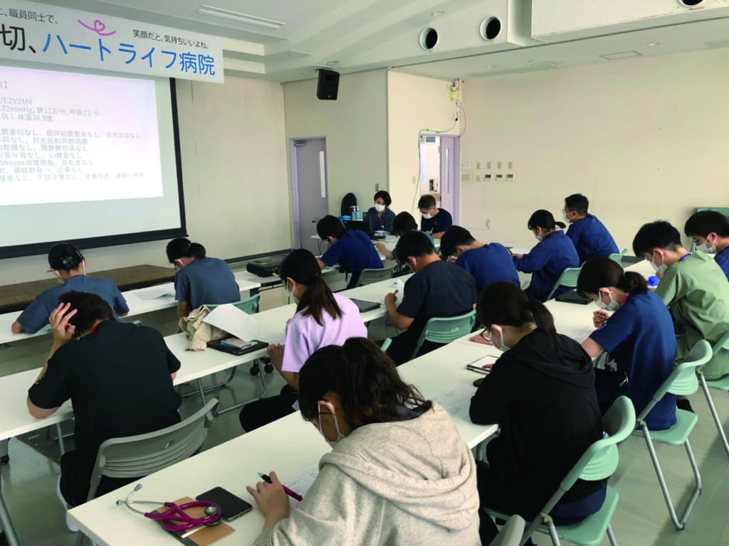 徳田安春先生による教育回診